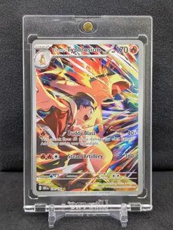 2025 Pokemon Destined Rivals Etan's Typhlosion Illustration Rare 190/182 - Image 1