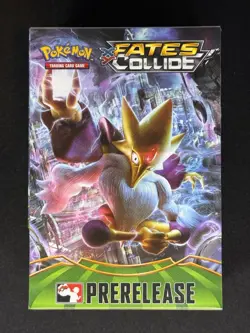 Pokemon XY Fates Collide SEALED Prerelease Kit Box - 4 Booster Packs SEALED g - Image 1