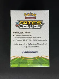 Pokemon XY Fates Collide SEALED Prerelease Kit Box - 4 Booster Packs SEALED g - Image 3