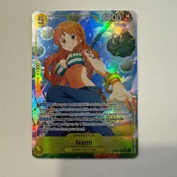 One Piece Card Game Nami SR Alt Art EB03-053 English NM Heroines Edition - Image 1
