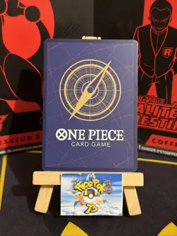 ONE PIECE CARD GAME CARTE PROMO FRANCAISE Luffy P-041 FR JCC NM 6 - Image 2