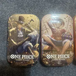One Piece Tin Pack Set Vol 2 Set of 3 | TS-02 OP-13 | Sealed Bandai Ships Fast - Image 2