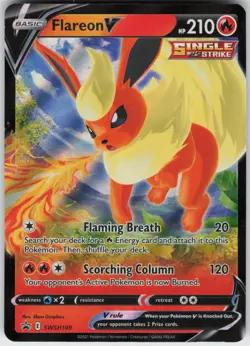 UR - 02 Holo Flareon V - SWSH149 Promo SWSH: Sword & Shield Promo Cards - Image 1