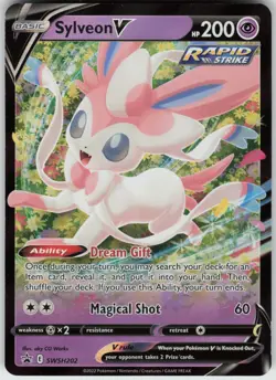 UR - 02 Holo Sylveon V SWSH202 Promo SWSH: Sword & Shield Promo Cards - Image 1