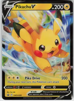 UR - 02 Holo Pikachu V - SWSH285 Promo SWSH: Sword & Shield Promo Cards - Image 1