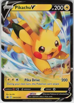 UR - 02 Holo Pikachu V SWSH285 Promo SWSH: Sword & Shield Promo Cards - Image 1