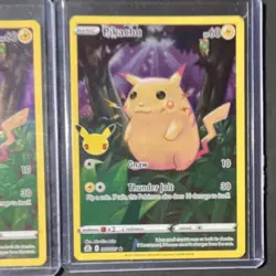 Pokemon TCG Pikachu Basic 2 Card Lot English 2021 celebrations 25th anniversary - Image 3