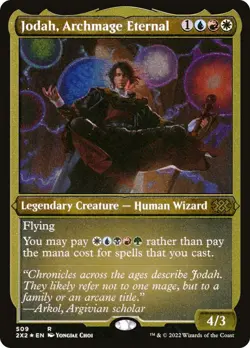 NM - Foil - Jodah, Archmage Eternal (Foil Etched) - 509 - Double Masters 2022 - Image 1