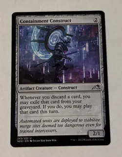 MTG Containment Construct - Kamigawa: Neon Dynasty NM - Image 1