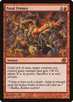MTG Fatal Frenzy - 98 / English / Moderately Played - Image 1