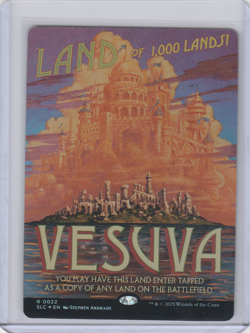 MTG SLC Vesuva Encyclopedia Countdown Secret Lair FOIL - Image 1