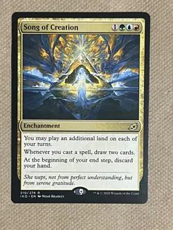 1 X Song Of Creation Regular NM MTG Ikoria - Image 1