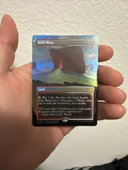 MTG ARID MESA Special Quest M 0109 Tarkir Dragonstorm Borderless - Image 1