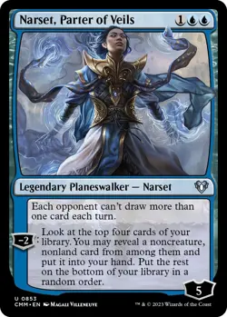 MTG Narset, Parter of Veils - 853 / English / Near Mint - Image 1