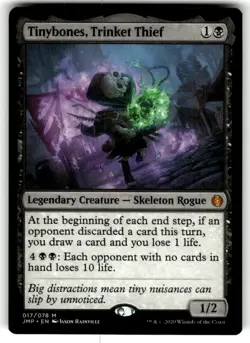 MTG Magic the Gathering Tinybones, Trinket Thief (17/496) Jumpstart NM - Image 1