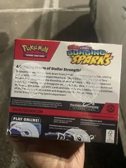 Pokemon TCG Surging Sparks Booster Box + Booster Bundle + 4 Surging Spark Packs - Image 4