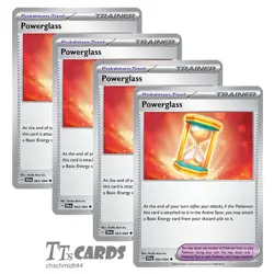 Powerglass 063/064 x4 Playset 4x Trainer - Pokemon S&V Shrouded Fable SFA - Image 1
