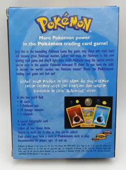 Pokemon TCG Base Blackout Theme Deck Box 1999 EMPTY BOX ONLY - Image 2