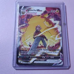 Pokemon Pikachu VMAX TG17/TG30 Ultra Rare Full Art Holo Lost Origin - Image 1