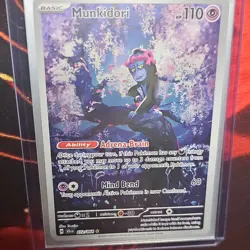 Pokemon Munkidori 072/064 Sv: Shrouded Fable Illustration Rare Holo Teeziro - Image 1