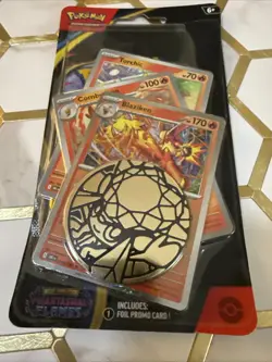 1 Pokemon Mega Evolutions Phantasmal Flames Blister Pack Set Blaziken Hydrapple - Image 2