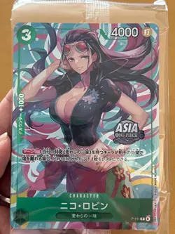 NICO ROBIN P-111 PROMO Mini-tin Set vol.2 One Piece Asia Exclusive Sealed w/tin - Image 2