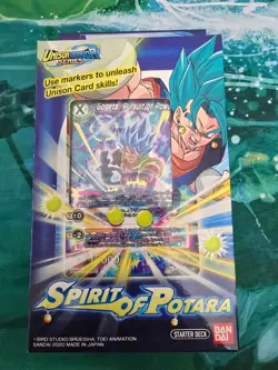 SEALED SPIRIT Of POTARA SD12 Starter Deck BOX DRAGON BALL TCG super card game - Image 1