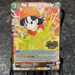 Pan Wisher of Miracles JUDGE STAMP Gold Foil Dragon Ball Super Card Game | NM - Image 1