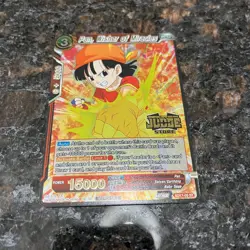 Pan Wisher of Miracles JUDGE STAMP Gold Foil Dragon Ball Super Card Game | NM - Image 4