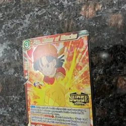 Pan Wisher of Miracles JUDGE STAMP Gold Foil Dragon Ball Super Card Game | NM - Image 5