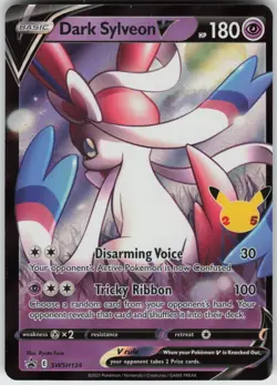 UR - 02 Holo Dark Sylveon V SWSH134 Promo SWSH: Sword & Shield Promo Cards - Image 1
