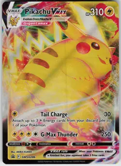 UR - 02 Holo Pikachu VMAX SWSH286 Promo SWSH: Sword & Shield Promo Cards - Image 1