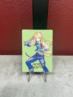 Zidane Tantalus Thief Art Series Card 49/53 Final Fantasy MTG Magic Gold Stamp - Image 1