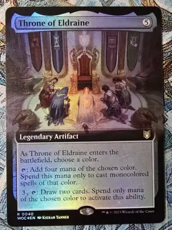 Throne of Eldraine Extended Art, Foil, MTG, Commander, #40, NM++ - Image 1