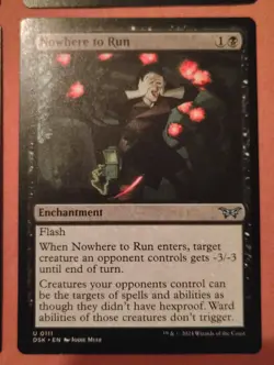 4x Nowhere to Run **NEAR MINT** **UNPLAYED** MTG - Image 5