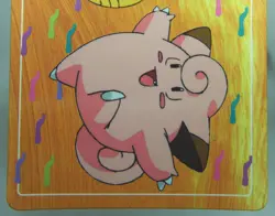 Japanese Pokemon TOP Topsun VS Battle Card No. 035 Clefairy VS Drowzee GD - Image 4