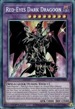 Red-Eyes Dark Dragoon - Collector's Rare 1st Edition RA02-EN021 - NM - YuGiOh - Image 1