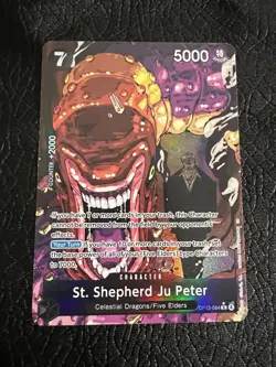 St. Shepherd Ju Peter OP13-084 English One Piece Near Mint Carrying On His Will - Image 1