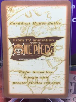 One Piece Ace Carddass Hyper Battle 2001 Holo - Image 2