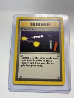 Pokemon TCG Base Set Trainer Item Finder 74/102 ✨🔥SHIPS FAST💨 $8+ Card 👀 A1 - Image 1