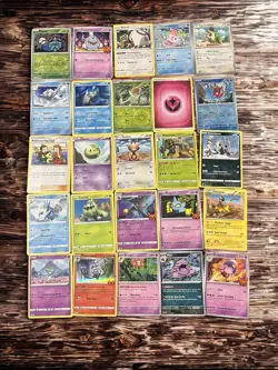 Mix Lot of 25 Pokemon TCG Cards Various Sets NM/M - Image 1