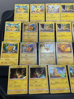 (30) Pikachu CARDS LOT VTG HOLO Raichu Stamped Red Cheeks Detective Cracked Ice - Image 2