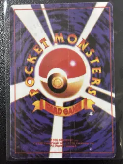 Japanese Pokemon LT Surge Spearow Vending Machine Sticker Card Holo LP - Image 2