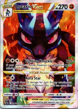 Lucario VSTAR Promo SWSH: Sword & Shield Promo Cards SWSH291 NM - Image 1