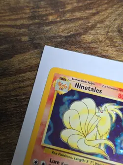 Pokemon TCG Ninetales Base Set Holo Unlimited Rare Card 12/102 MP - Image 4