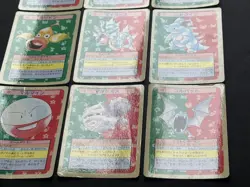1995 Pokemon Card Japanese Blastoise Blue back Topsun 9 cards set Gyarados etc - Image 5