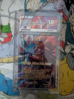 SS4 Gogeta SLR Bt25-058 Ace 10 Dragon Ball Super Card Legend Of The Dragonballs - Image 1