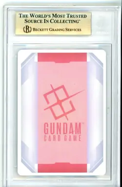 BGS Pristine 10 Gundam Card Game Resource R-002 C+ - New Type Rising 2025 - Image 2