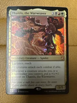 Thantis, the Warweaver Commander 2018 Foil - Image 1