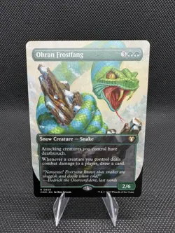 Ohran Frostfang (Borderless) Commander Masters Regular - Image 1